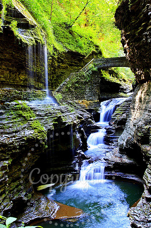 Rainbow Falls Watkins Glen State Park